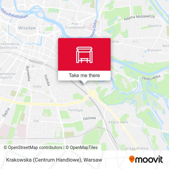 Krakowska (Centrum Handlowe) map