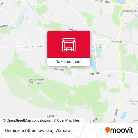 Graniczna (Strachowicka) map