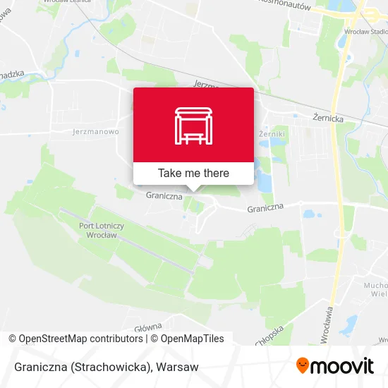 Graniczna (Strachowicka) map