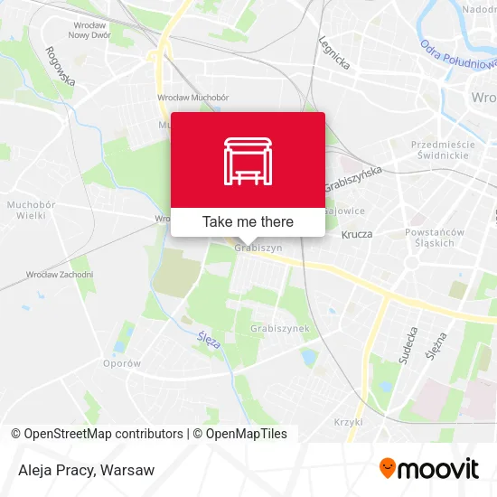 Карта Aleja Pracy