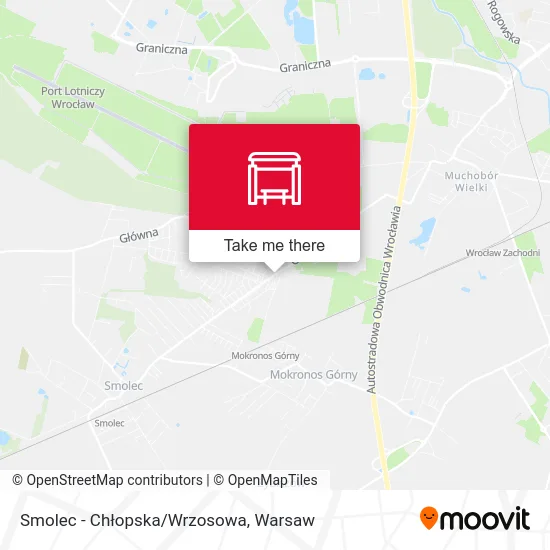 Smolec - Chłopska/Wrzosowa map