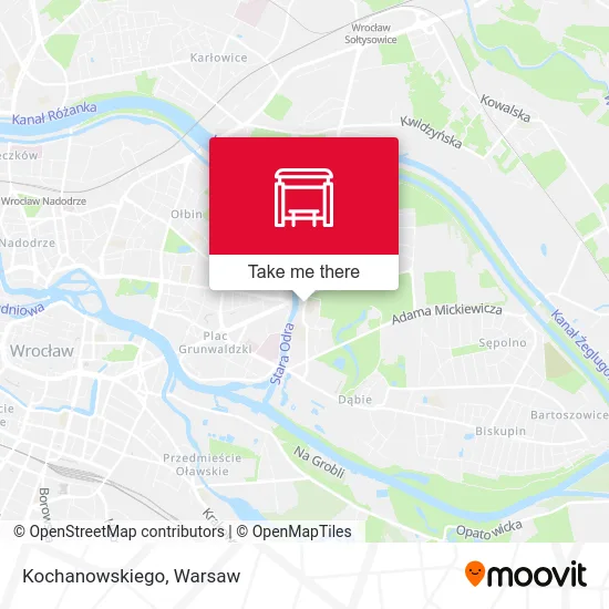 Карта Kochanowskiego