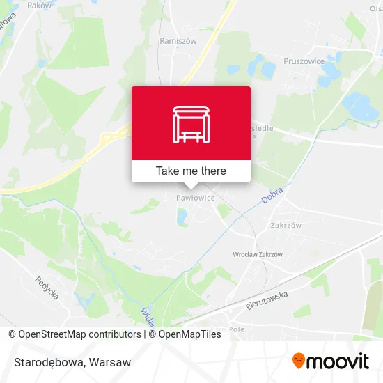 Карта Starodębowa