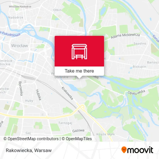 Карта Rakowiecka