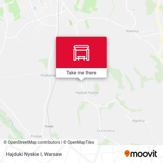 Hajduki Nyskie I map