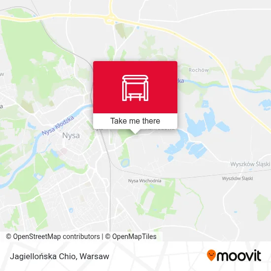 Jagiellońska Chio map