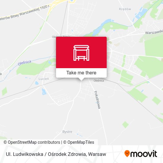 Ul. Ludwikowska / Ośrodek Zdrowia map