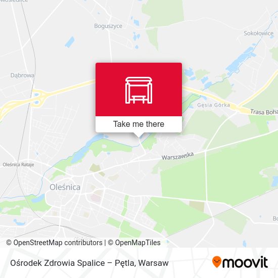 Ośrodek Zdrowia Spalice – Pętla map