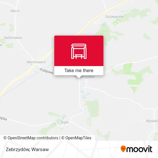 Карта Zebrzydów