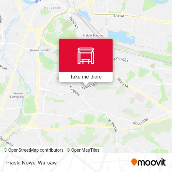 Карта Piaski Nowe