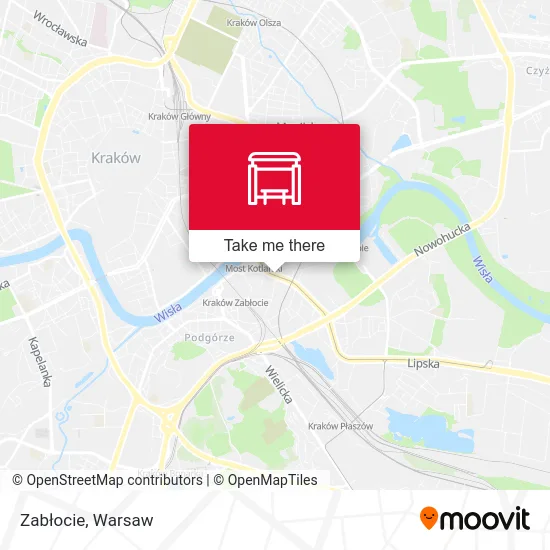 Карта Zabłocie