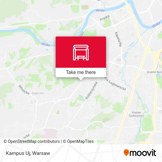 Карта Kampus Uj