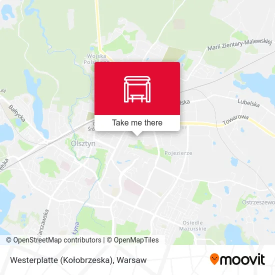 Карта Westerplatte (Kołobrzeska)