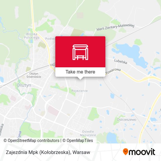 Zajezdnia Mpk (Kołobrzeska) map