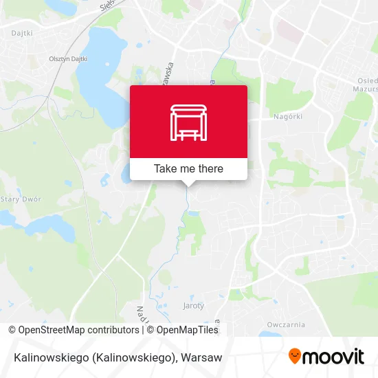 Карта Kalinowskiego