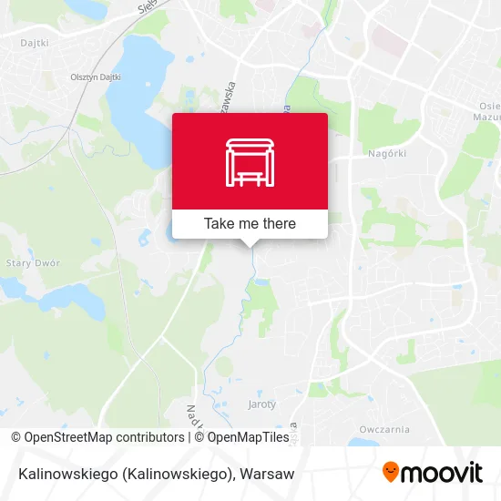 Карта Kalinowskiego
