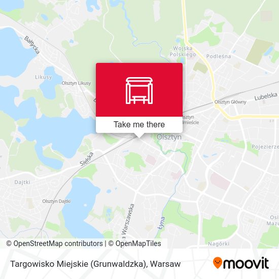 Карта Targowisko Miejskie (Grunwaldzka)