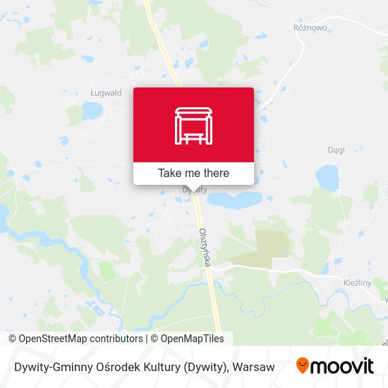 Dywity-Gminny Ośrodek Kultury map