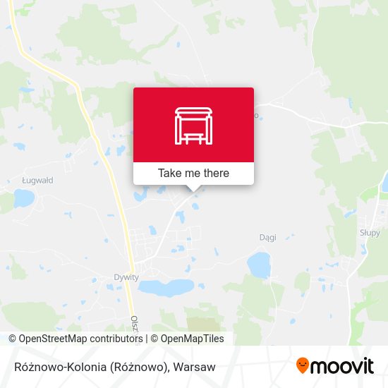 Różnowo-Kolonia map