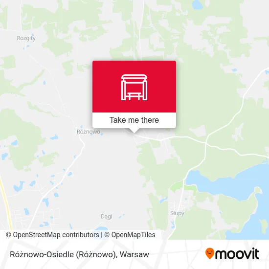 Różnowo-Osiedle map