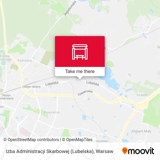 Карта Izba Administracji Skarbowej (Lubelska)