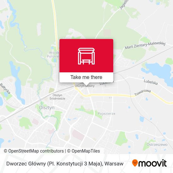 Dworzec Główny (Pl. Konstytucji 3 Maja) map