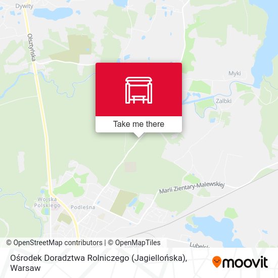 Ośrodek Doradztwa Rolniczego (Jagiellońska) map