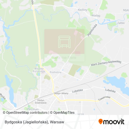 Bydgoska (Jagiellońska) map