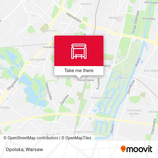 Карта Opolska