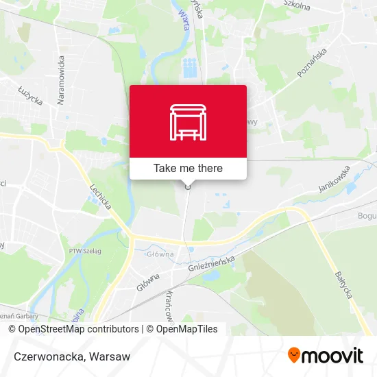 Карта Czerwonacka