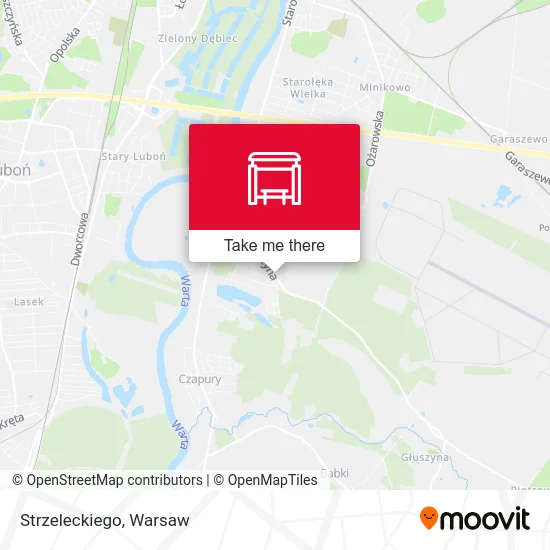 Карта Strzeleckiego