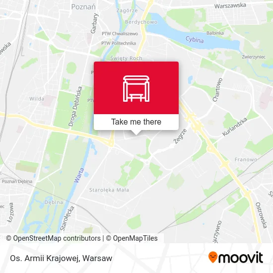 Карта Os. Armii Krajowej