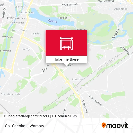 Карта Os. Czecha I