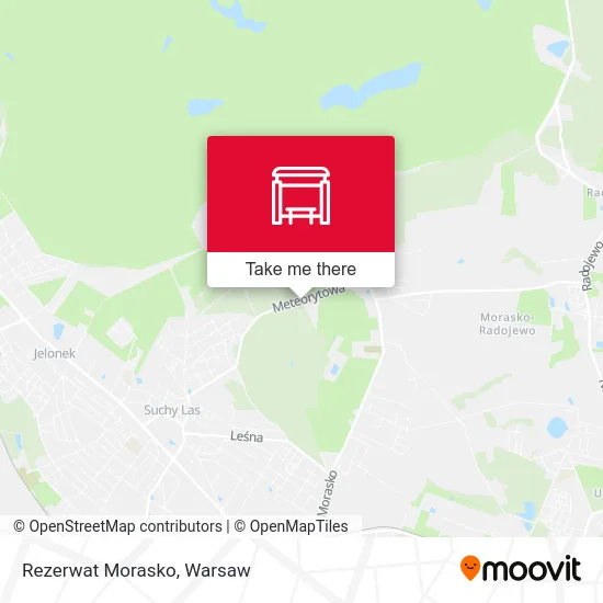 Карта Rezerwat Morasko