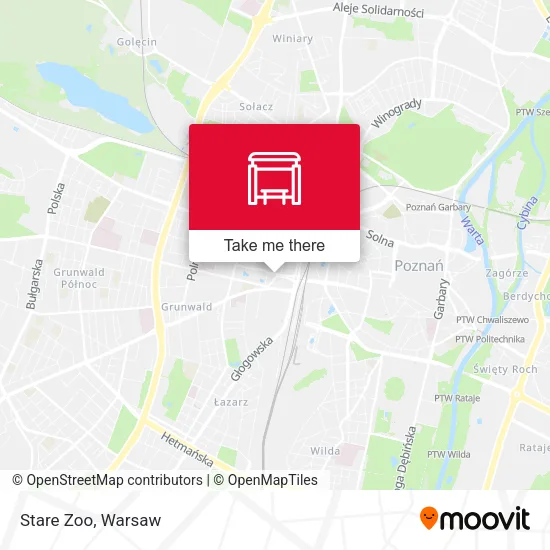 Карта Stare Zoo