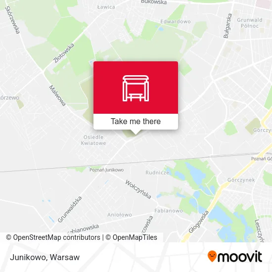 Карта Junikowo