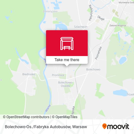 Bolechowo-Os. / Fabryka Autobusów map