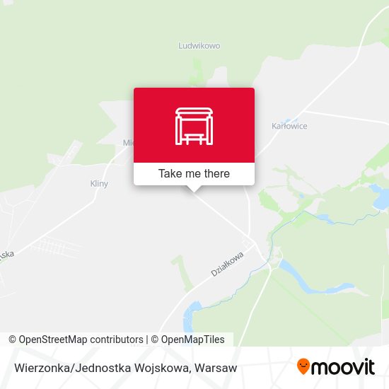 Wierzonka/Jednostka Wojskowa map