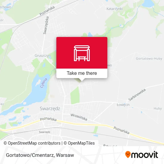 Gortatowo/Cmentarz map