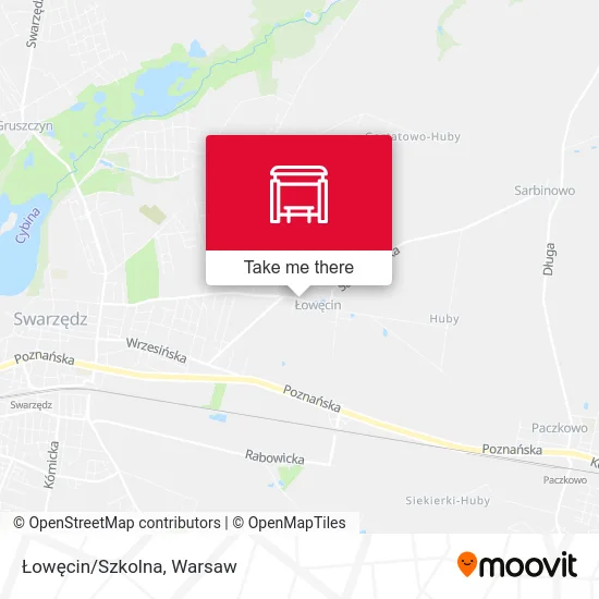 Карта Łowęcin/Szkolna