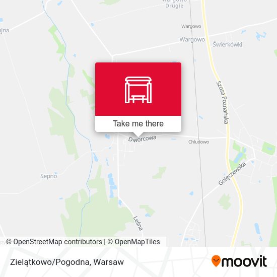 Zielątkowo/Pogodna map