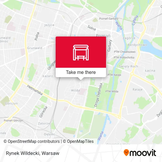 Карта Rynek Wildecki