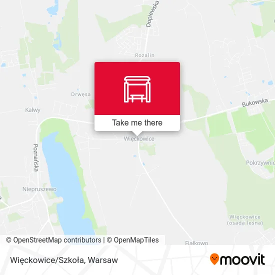 Карта Więckowice/Szkoła