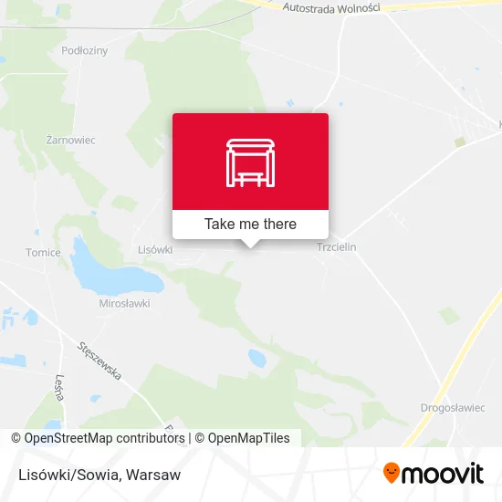 Карта Lisówki/Sowia