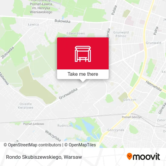 Rondo Skubiszewskiego map