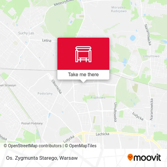 Карта Os. Zygmunta Starego