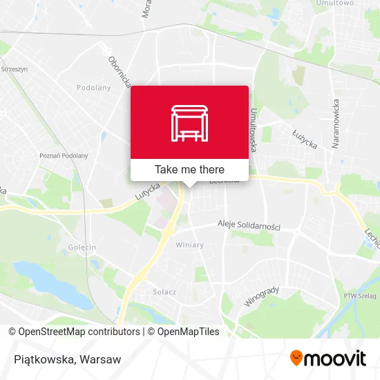Карта Piątkowska