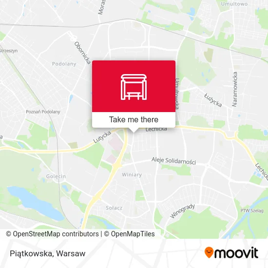 Карта Piątkowska