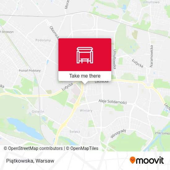 Карта Piątkowska