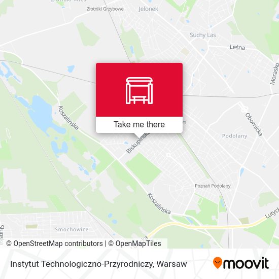 Instytut Technologiczno-Przyrodniczy map